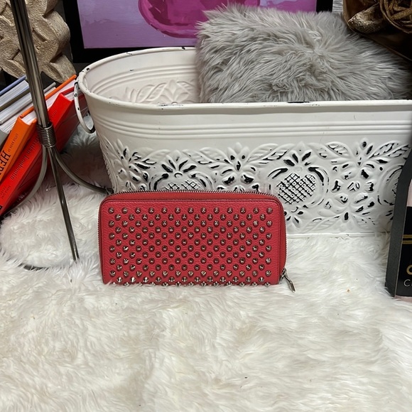 Christian Louboutin Handbags - Christian Louboutin Long Wallet Leather Studs Panettone 1185059 H032​​​
